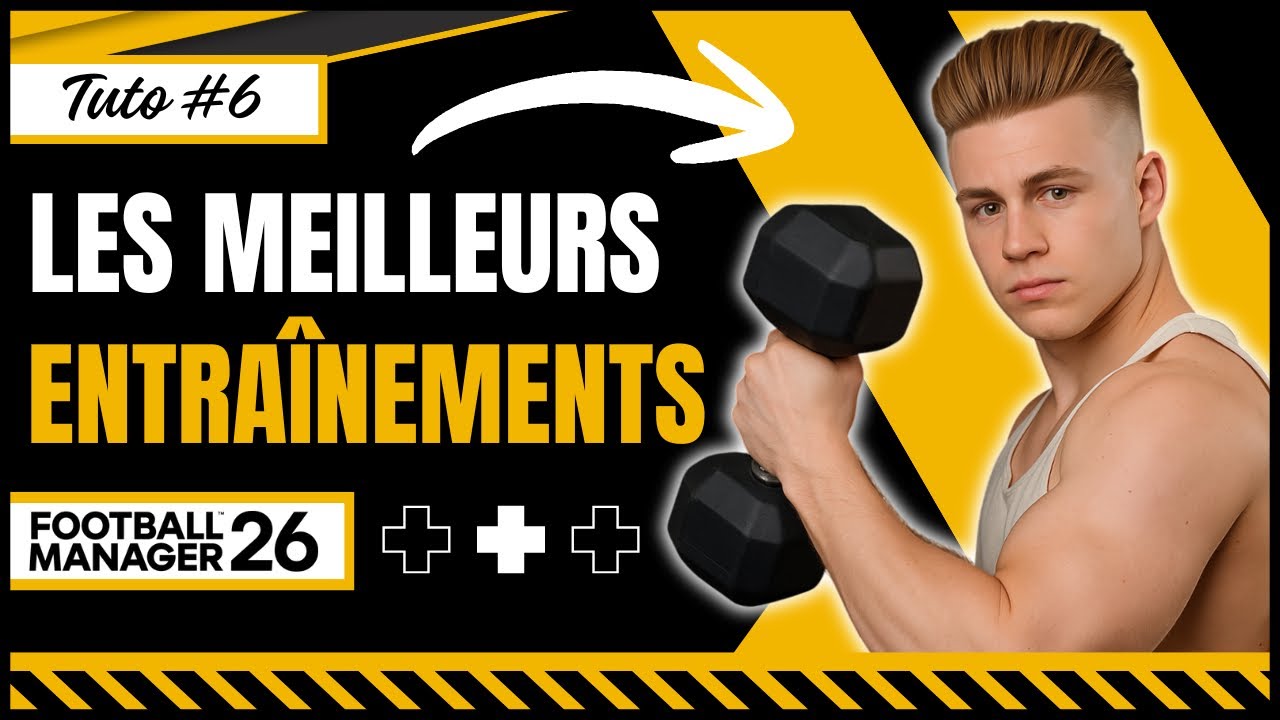 ENTRAÎNEMENTS ULTIMES SUR FM26 🏋💪🏃‍♂️ (Football Manager 2026)