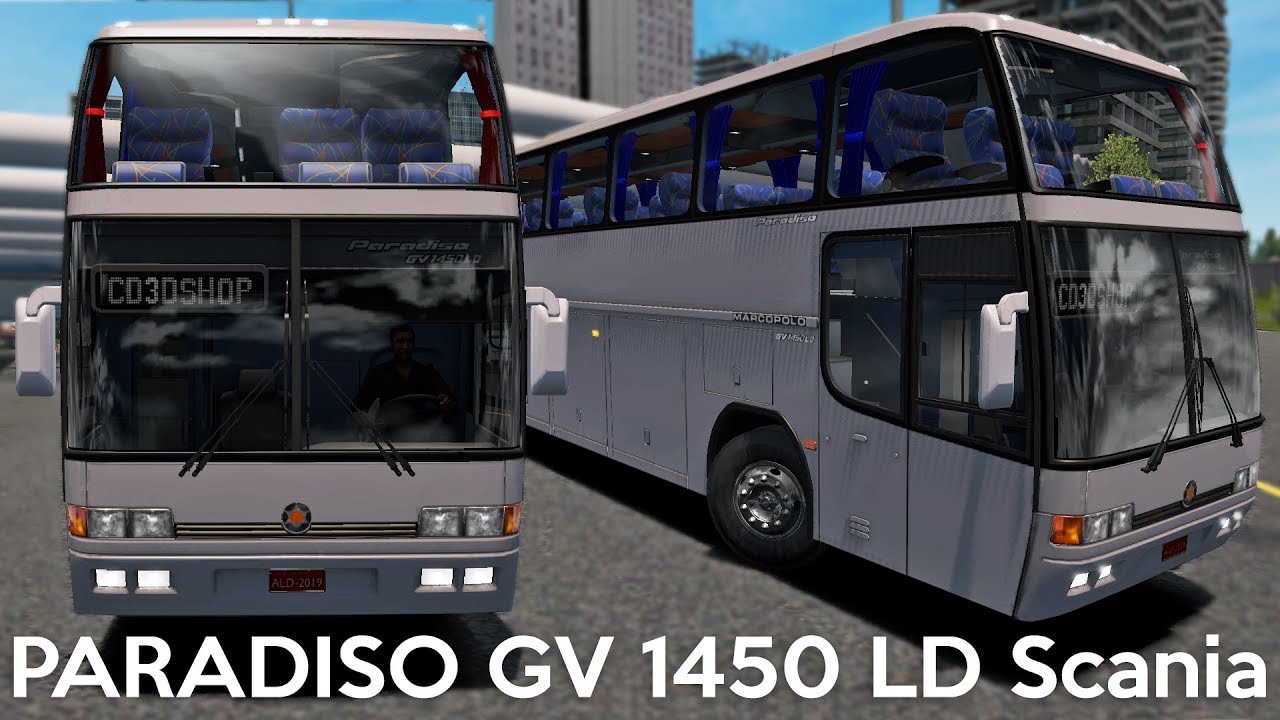 Marcopolo Paradiso GV 1450 LD Scania K113TL - CD3DSHOP