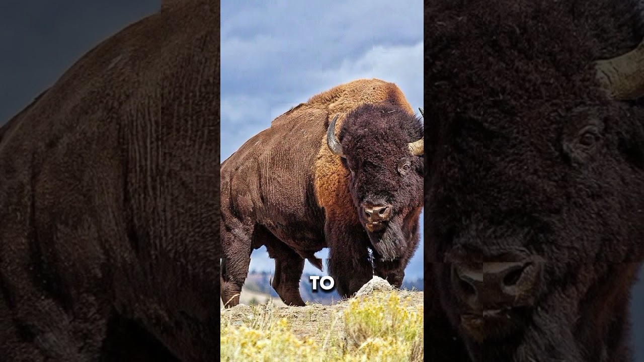 About American Bison for more knowledge Join Wonder Exploration #animal #wildlife #america