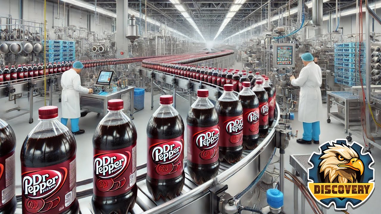 How Dr Pepper Is Made in Factories? | Captain Discovery