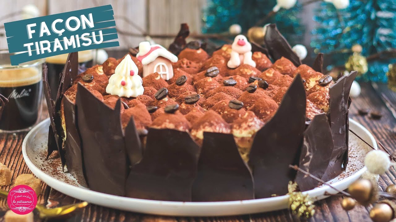 GÂTEAU DE NOËL façon TIRAMISU