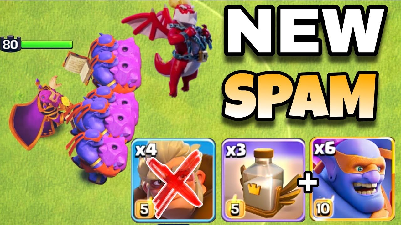 BEST NEW Super Bowler Spam for Easy 3 Stars in Legend League after update coc best attack strategy