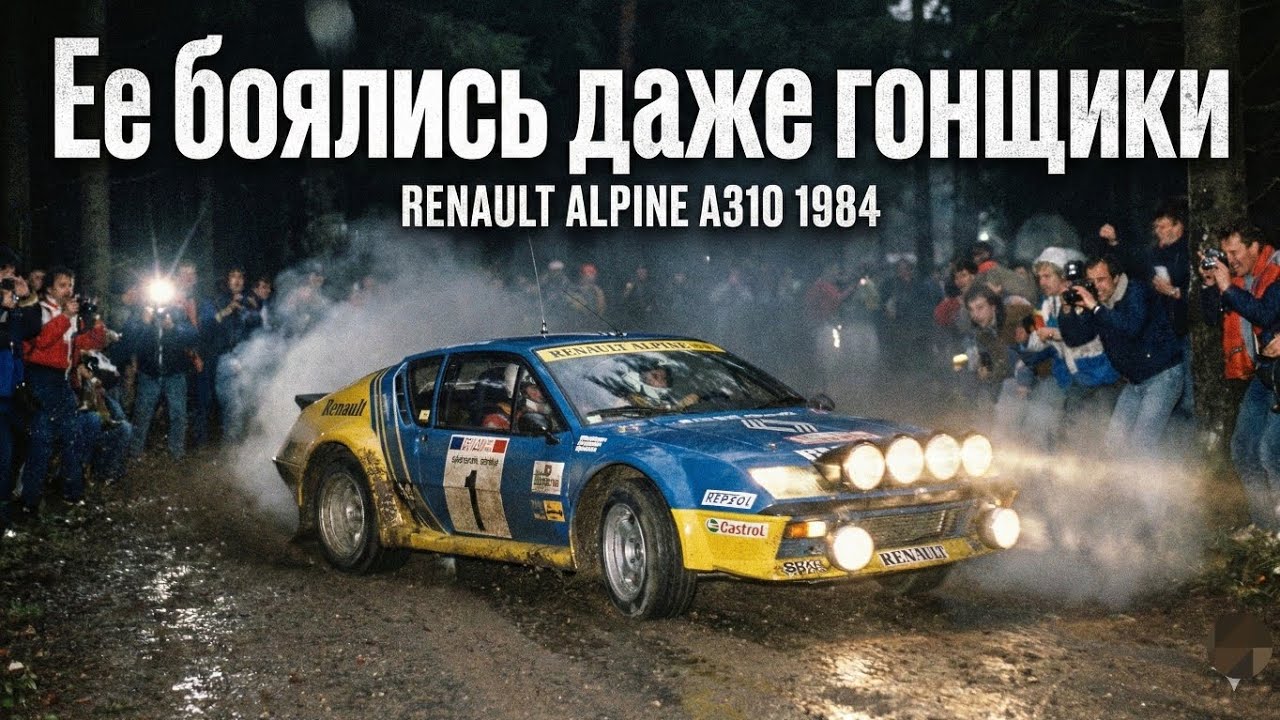 Ее боялись даже гонщики Renault Alpine A310 1984 года