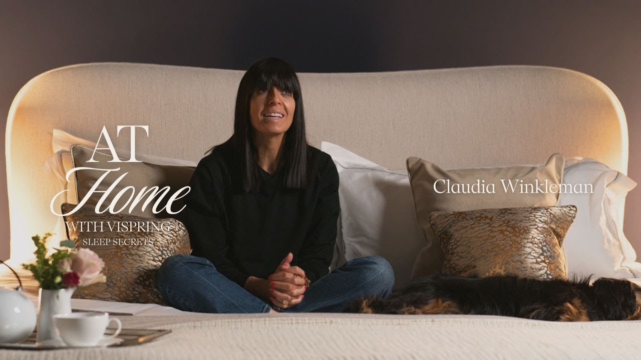 At Home With Vispring: Claudia Winkleman Reveals Her Sleep Secrets (with Skip the Dog) | Luxury Beds
