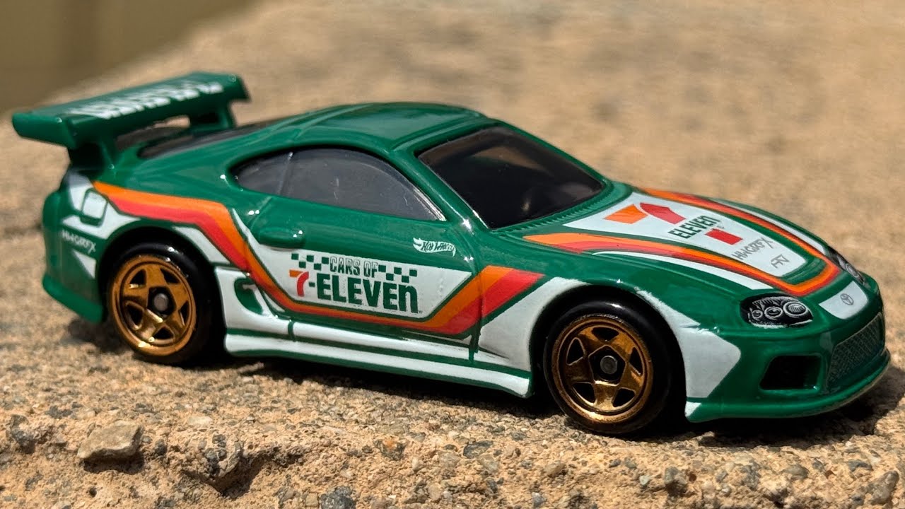 Hot Wheels x 7-Eleven Toyota Supra! Unboxing/Review