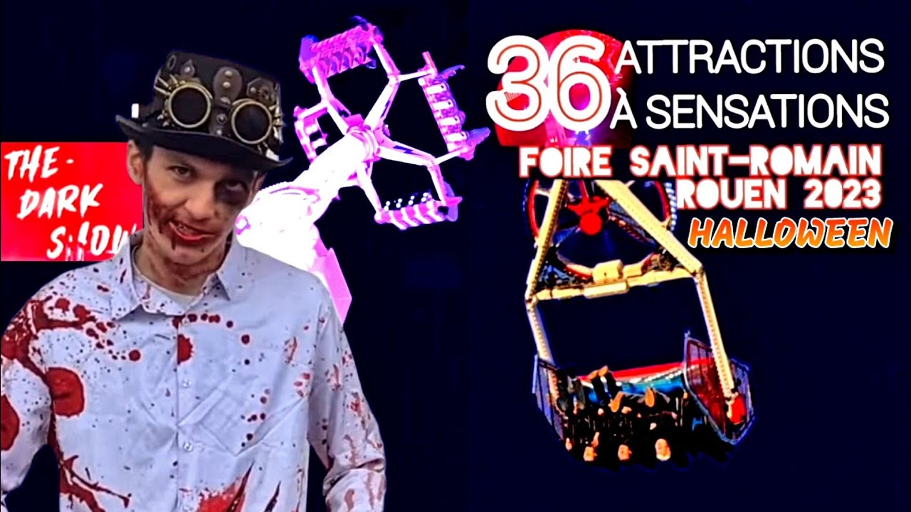 HALLOWEEN à la Foire Saint-Romain Rouen 2023