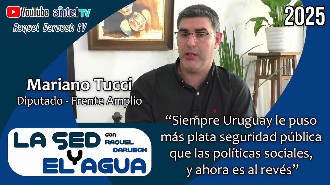 Mariano Tucci, Uruguay puso mas plata a seguridad publica que políticas sociales y ahora es al revés