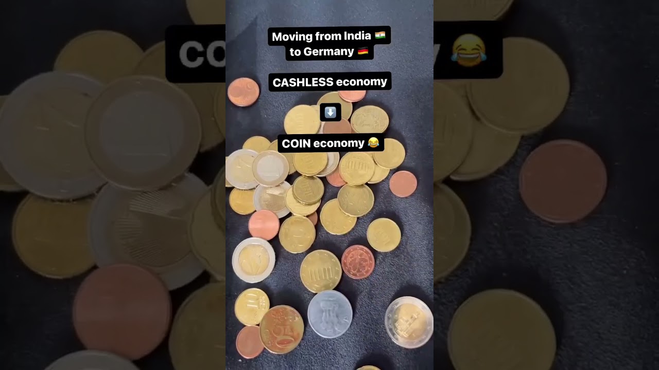 Germany’s Coin Economy vs India’s UPI😅 