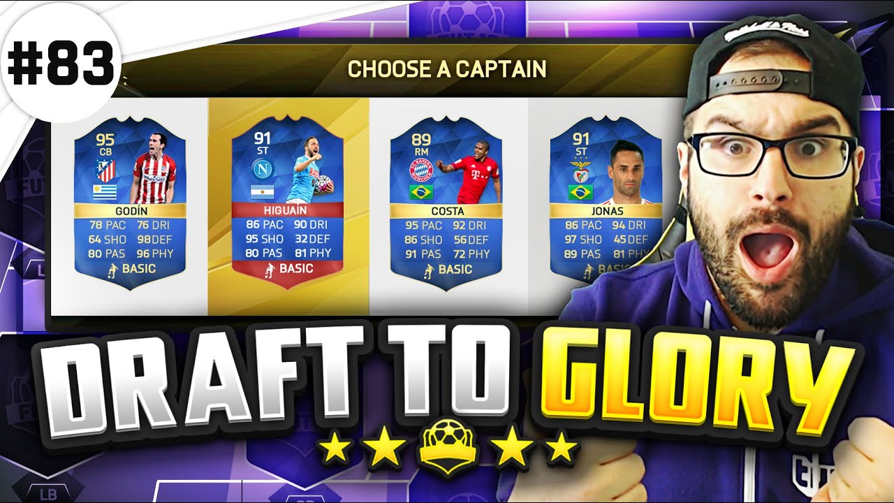 AMAZING 190 HYBRID DRAFT! - FUT DRAFT TO GLORY - FIFA 16 ULTIMATE TEAM #83