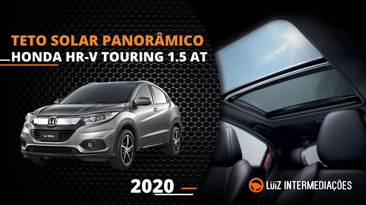 Teto solar panorâmico | HONDA HR-V TOURING 1.5 AT 2020
