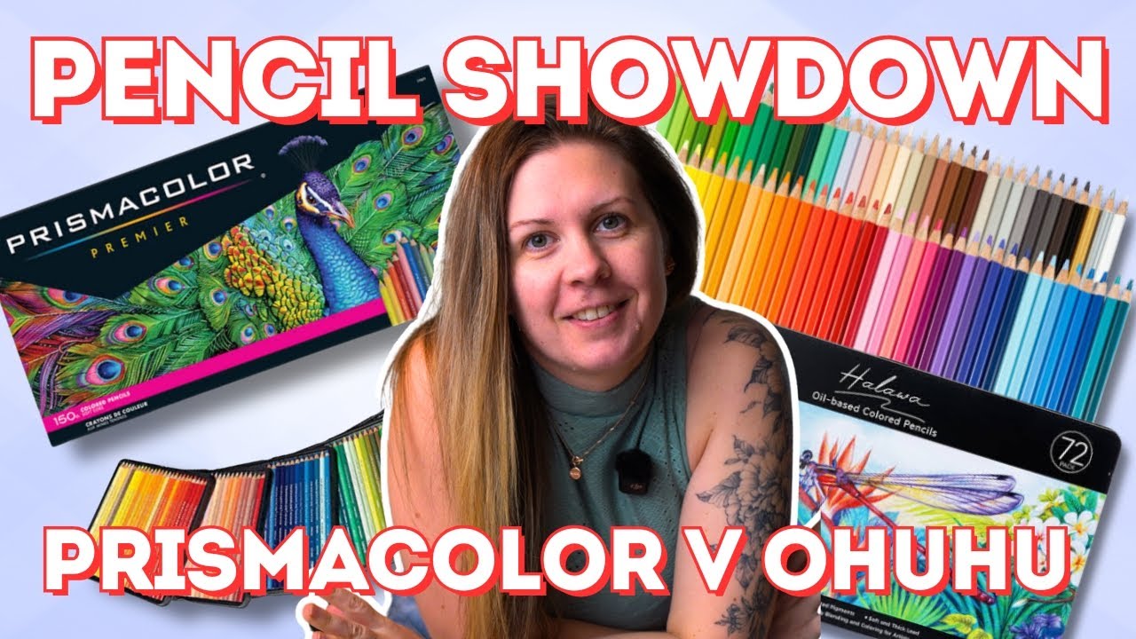 Ohuhu vs Prismacolor Pencils 🎨 Full Comparison & Coloring Demo