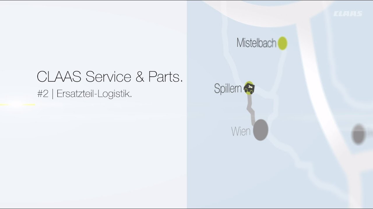 CLAAS Service and Parts. #2 | Ersatzteil-Logistik.