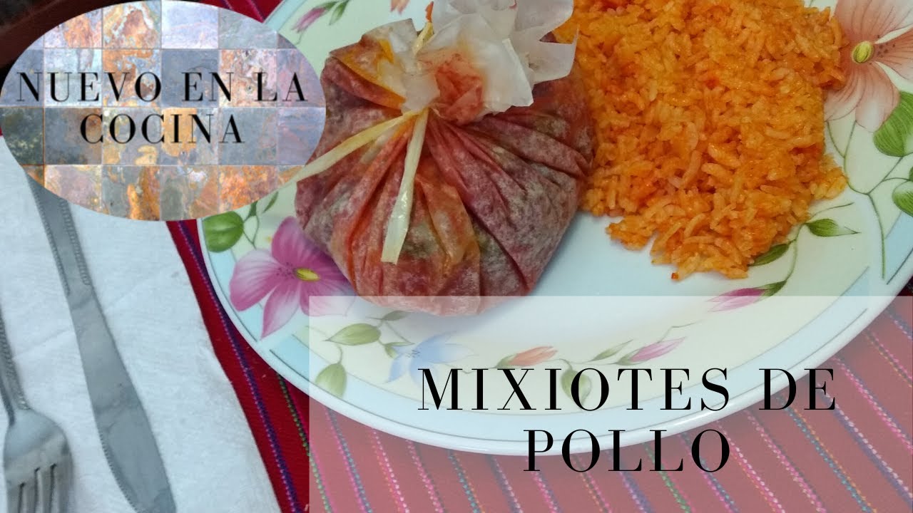 Como hacer mixiotes de pollo con nopales 🤤🤤🤤  fáciles *deliciosos* 🙋😱🤯