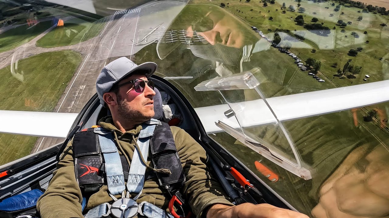 730 m Glider Winch Launch in 50 Seconds