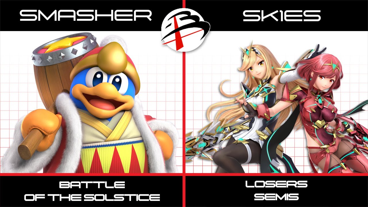 Battle of the Solstice  | Smasher (King Dedede) vs SK1ES (Pyra Mythra) | LSF | SSBU