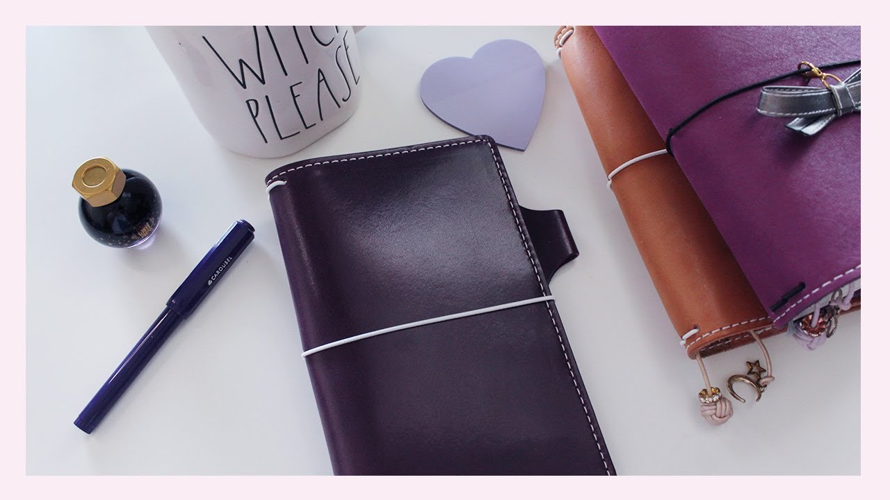Planner Haul  | Chic Sparrow Violet Austen Personal Traveler's Notebook Cascade |  Ana Jolene