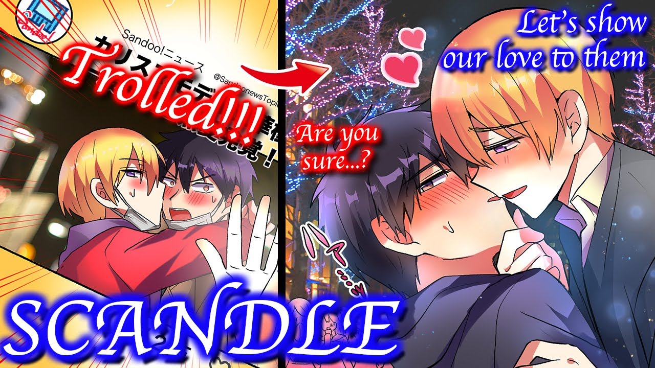 【BL Anime】My boyfriend is a famous fashion model. He posts a picture of us kissing and gets trolled.