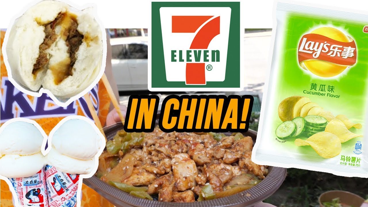 EATING BRUNCH AT CHINESE 7-ELEVEN in Beijing, China! | Fung Bros