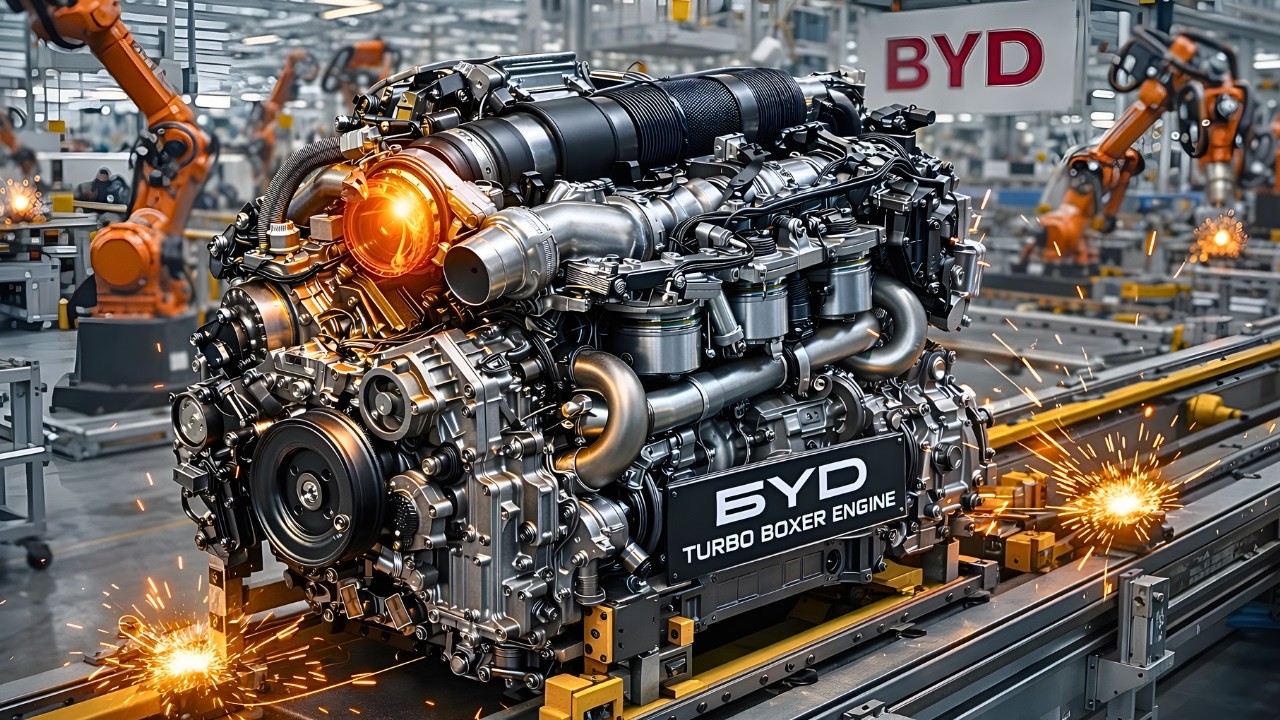 Finally! BYD Fixes EV's Biggest Weakness – The Turbo Boxer Engine Changes Everything!