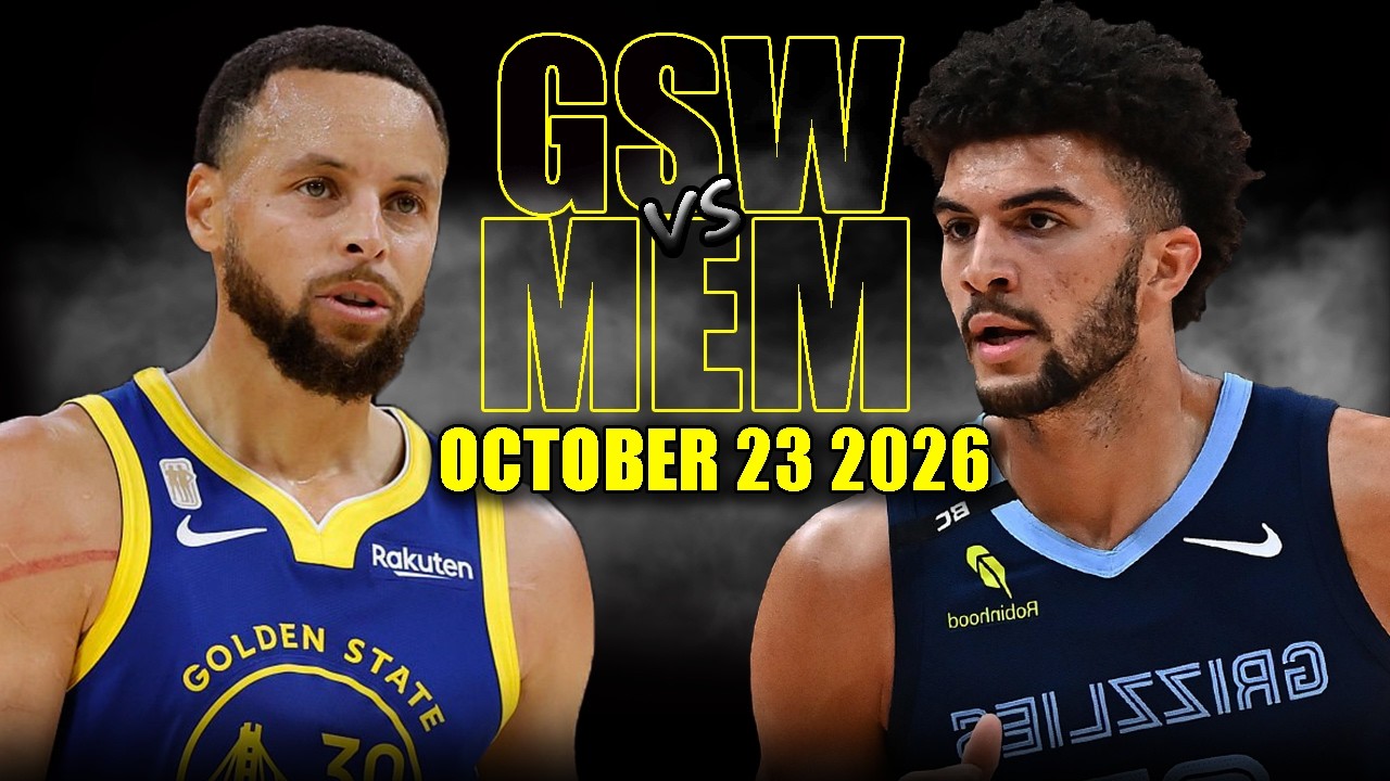 Golden State Warriors vs Memphis Grizzlies Full Game Highlights - October 23, 2026 | NBA Season