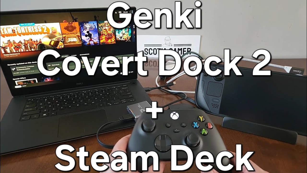 Genki Covert Dock 2 - Steam Deck Testing