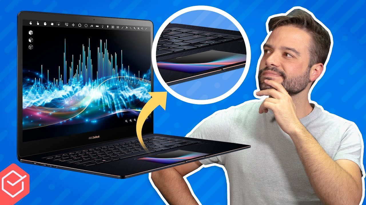 ESSE NOTEBOOK TEM UMA TELA NO TRACKPAD!! | Asus Zenbook Pro 15  - UX580