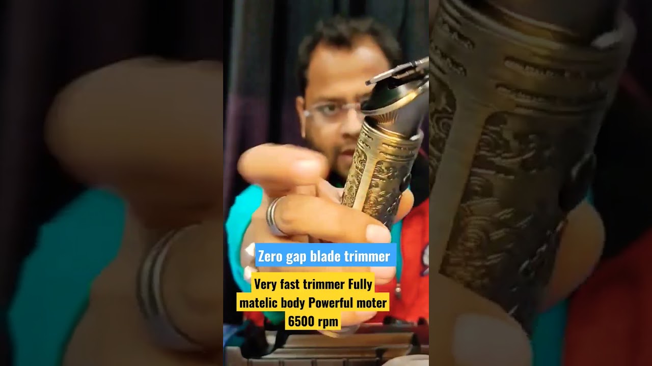 best zero gap trimmer vgr v106 trimmer Unboxing