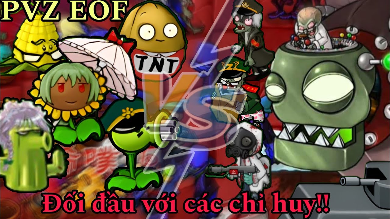 Plants vs Zombies Eve of Fantasy: Tôi đối đầu với các chỉ huy !!!