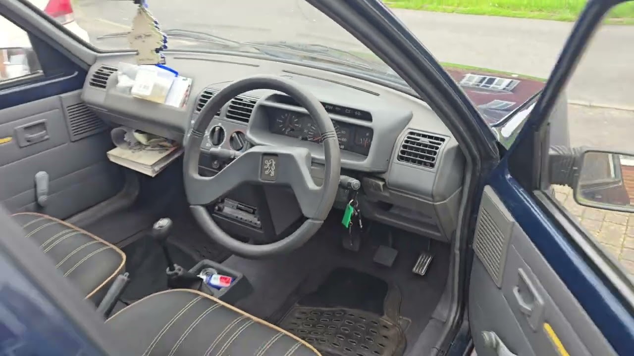 1991 Peugeot 205 1.1 Style- Base spec Manual choke fun