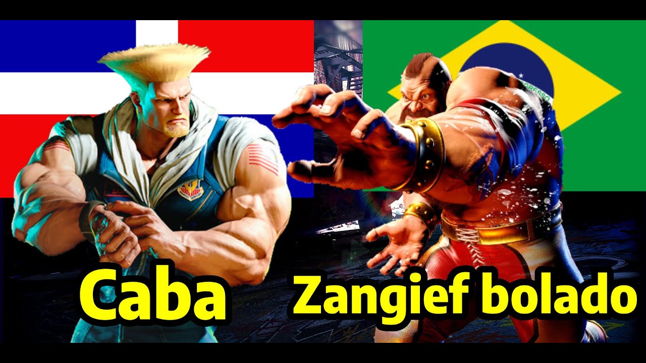 💯Street Fighter 6 ➥ Caba (GUILE ガイル) VS Zangief_bolado (ZANGIEF) 4K Master Ranks💯