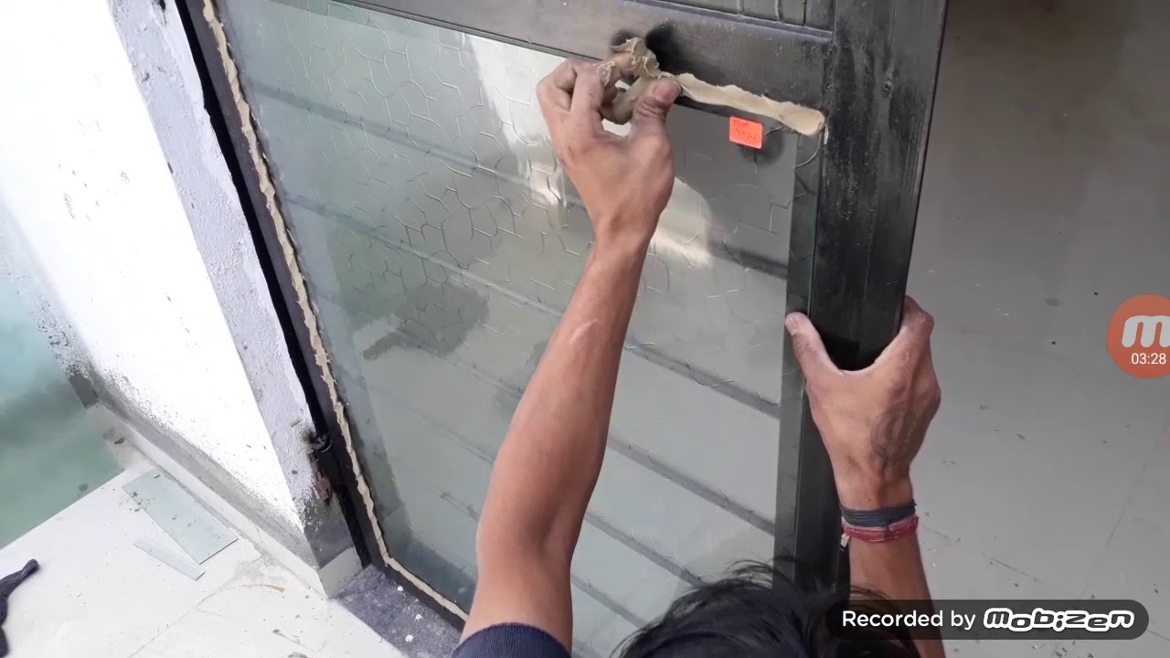 #GLASS FITTING FOR SS WORK
