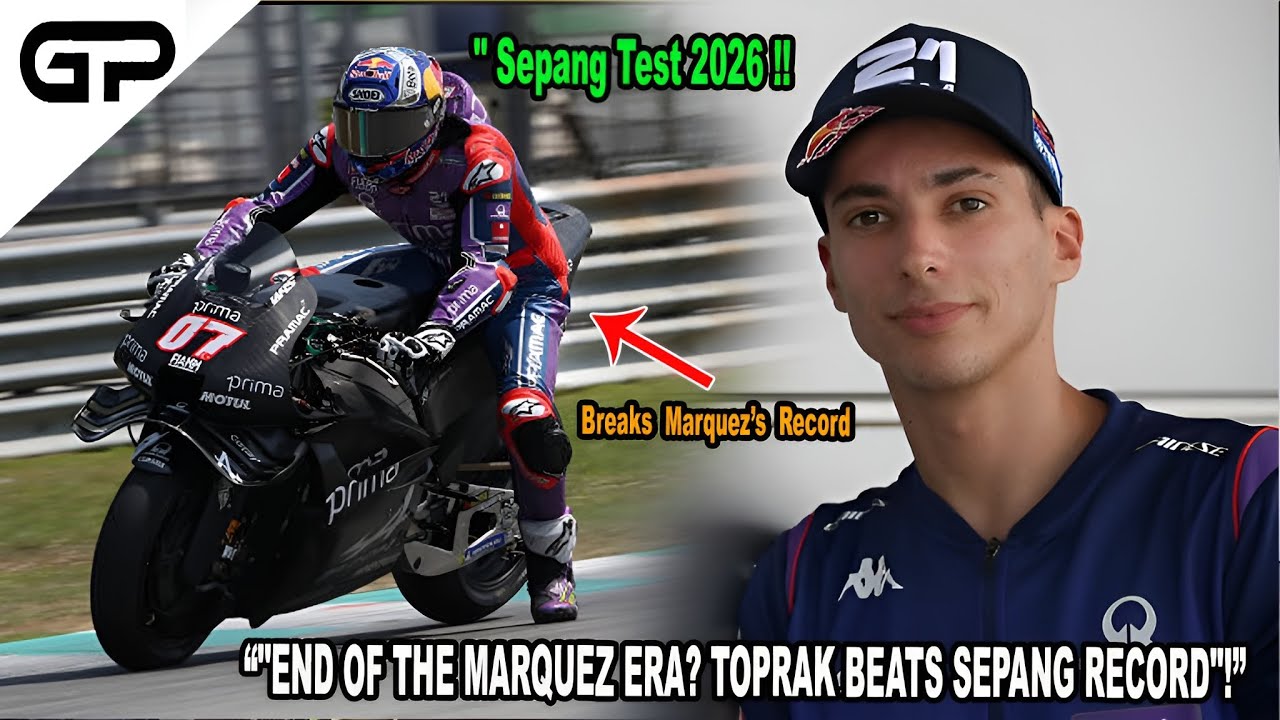 Everyone shock! “QUIETLY DEADLY! TOPRAK BREAKS MARQUEZ’S RECORD at the Sepang Test! MotoGP News 2026