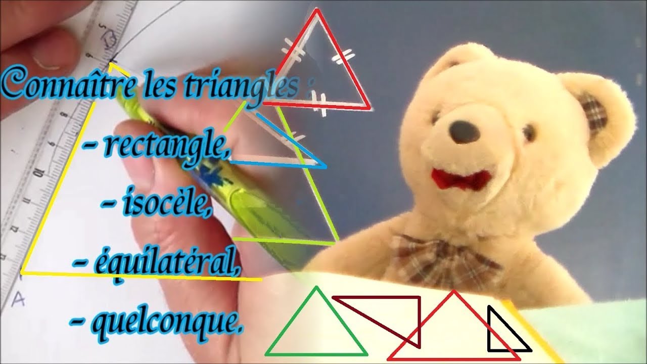 | Vid&eacute;o 02 | Les Triangles | Les diff&eacute;rents types de triangles et leurs caract&eacute;ristiques |