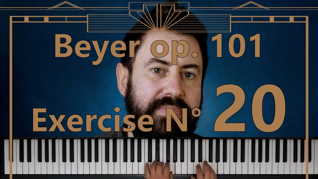 Piano tutorial - Beyer Op. 101 esercizio N° 20