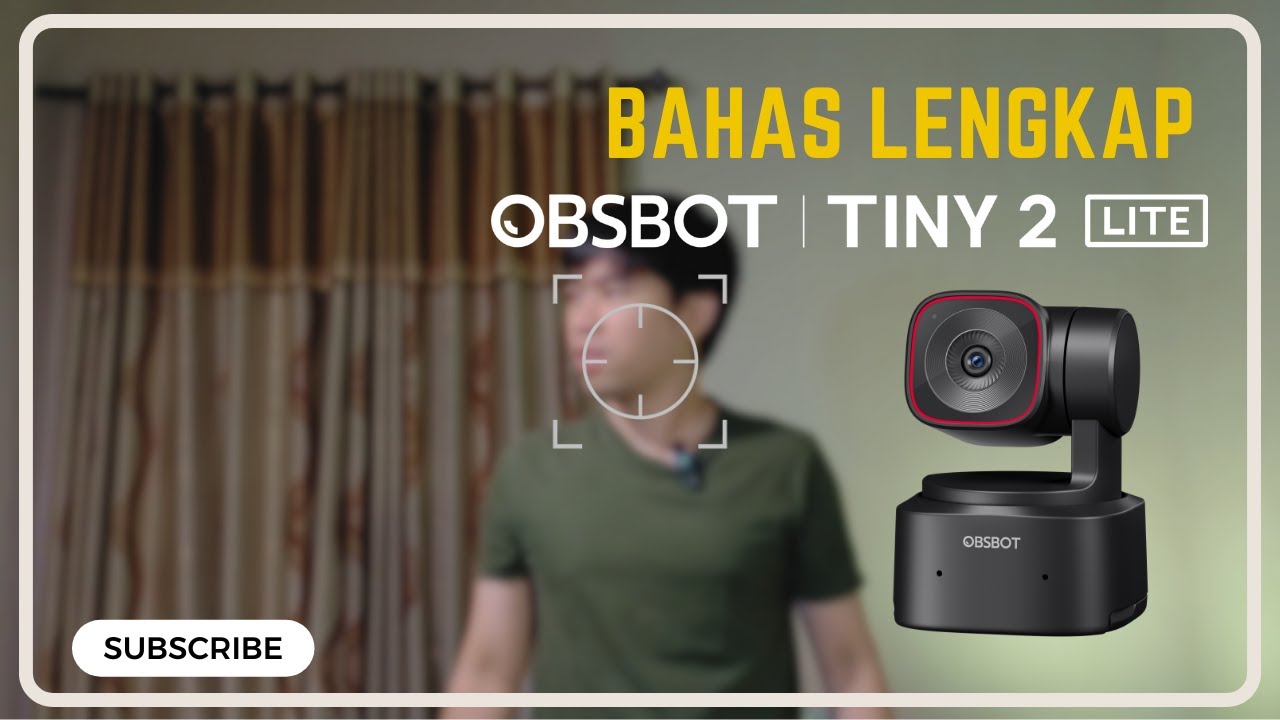 Akhirnya Ketemu Webcam Idaman Buat Konten & Kerja! | OBSBOT Tiny 2 Lite ini Gak Main-Main!