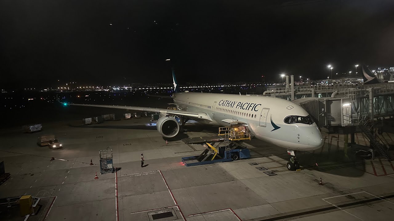 TRIP REPORT | Cathay Pacific | Business Class | Hong Kong - Amsterdam | Airbus A350-1000