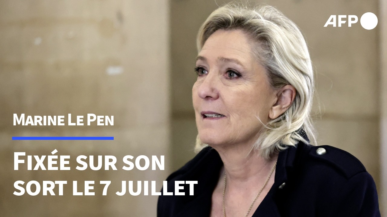 Marine Le Pen candidate en 2027 ? Réponse le 7 juillet | AFP
