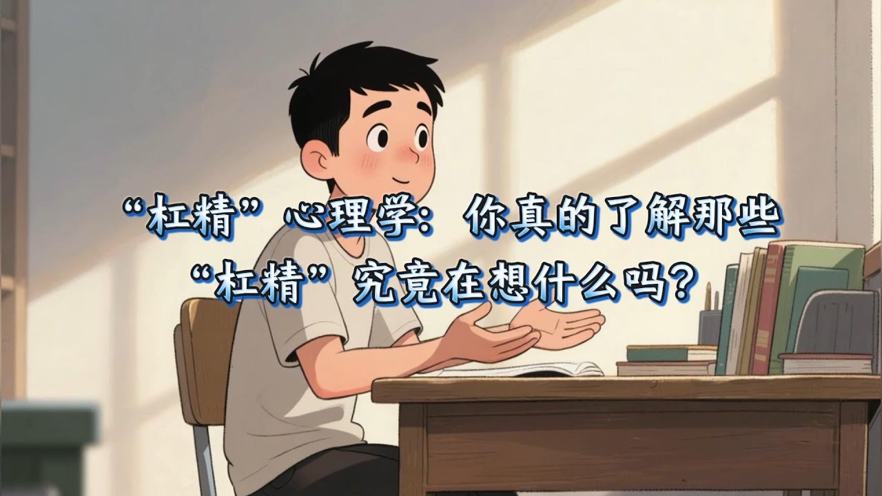“杠精”心理學：你真的瞭解那些“杠精”究竟在想什麽嗎？