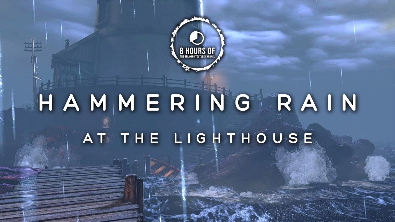 Rain Hammering Sounds for sleep | Soothing Heavy Hammering Rain & Thunderstorms for Relaxation