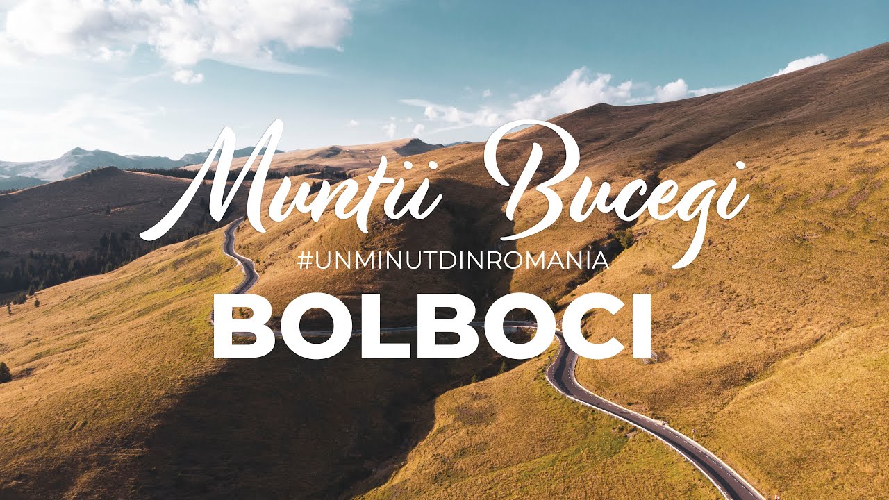 Un minut din Romania - Muntii Bucegi, Lacul Bolboci Drona 4K