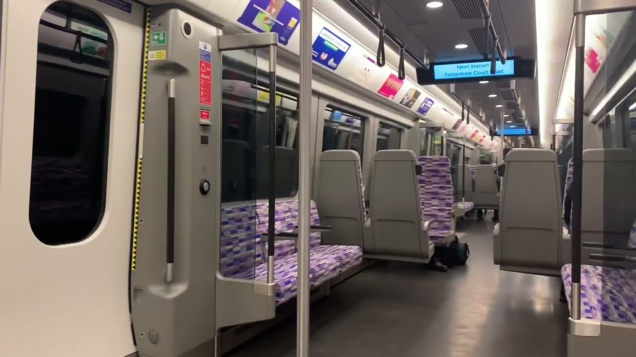 *First day!* Journey on a Class 345 Elizabeth Line service from Paddington to Liverpool Street