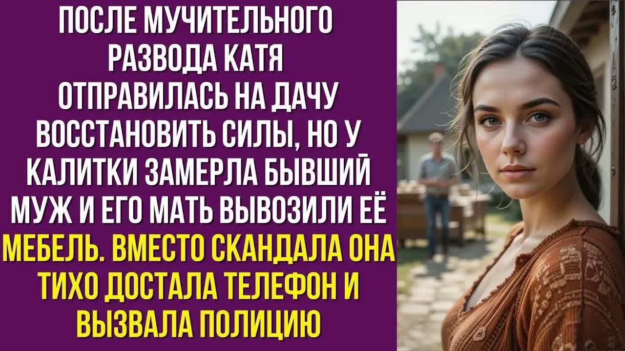 После мучительного развода Катя отправилась на дачу восстановить силы, но у калитки замерла