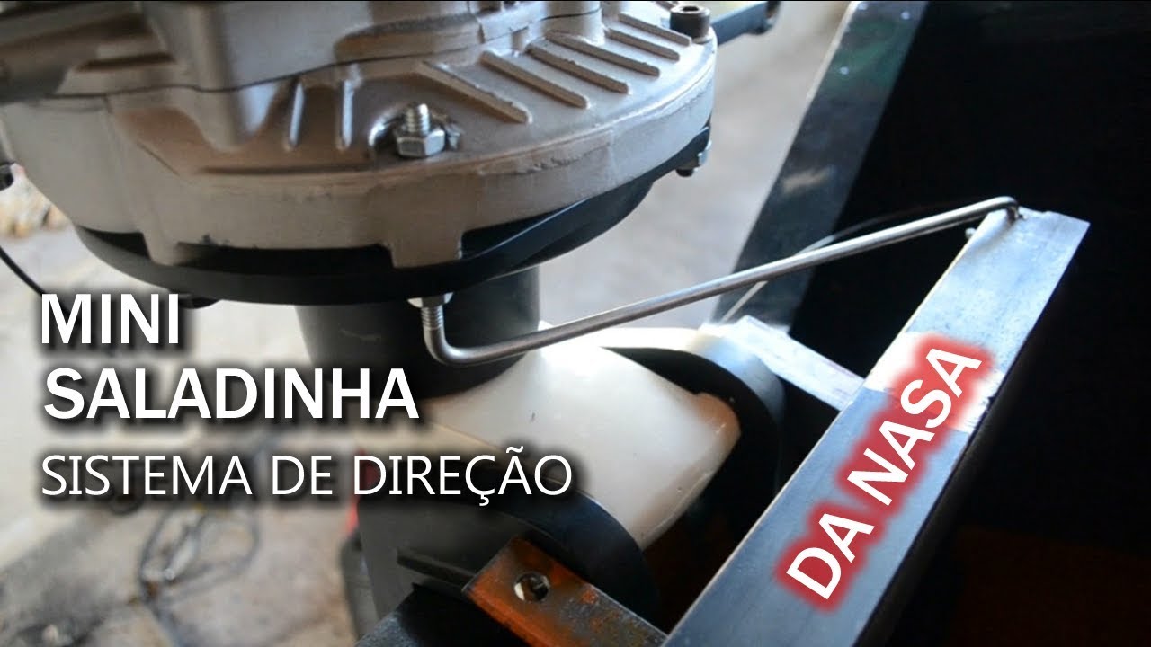 SISTEMA DE DIREÇÃO DA NASA MINI SALADINHA Canal Saalada