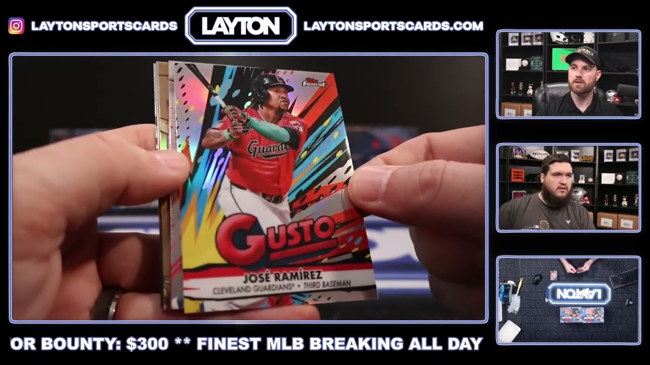 2025 Topps Finest Baseball Hobby 8 Box Case Break #3