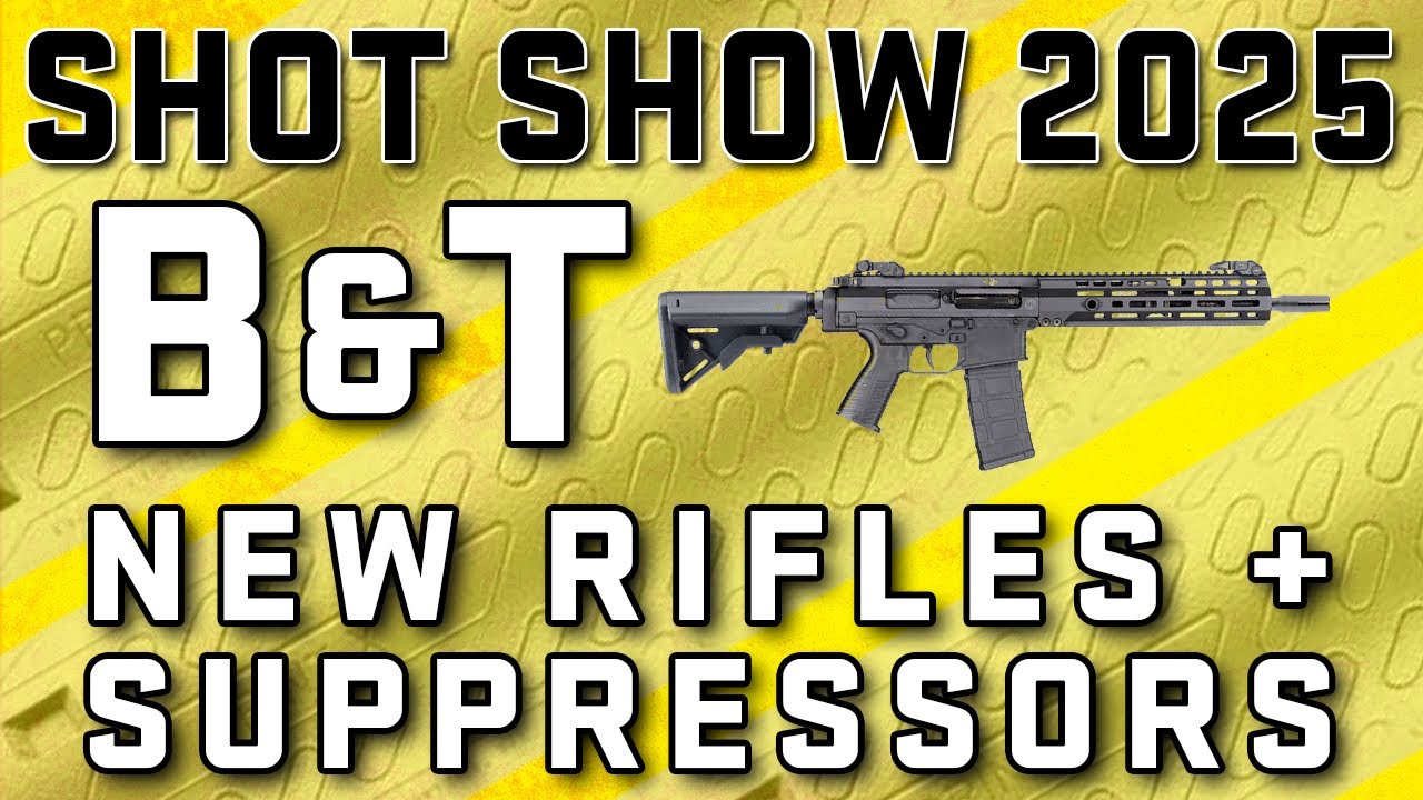 SHOT Show 2025: NEW B&T Products! SPC223, Titanium Handguard, TP9 Pro, Print-X VERS36 Ti & More!