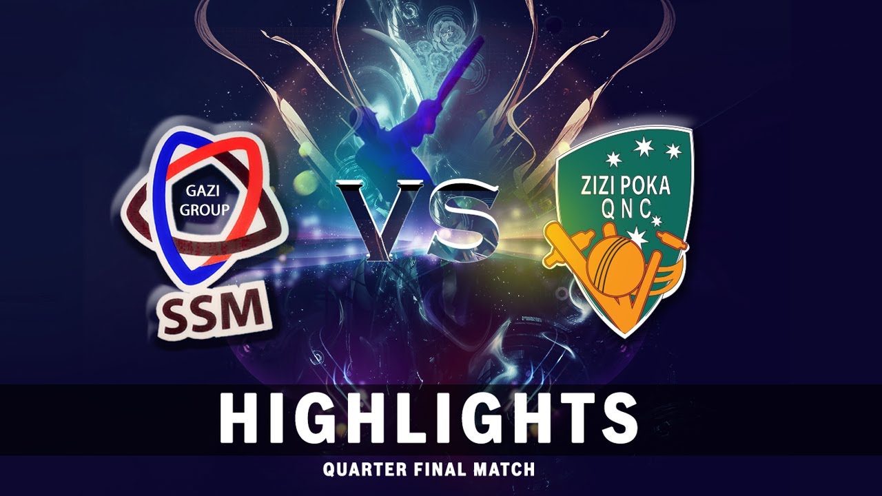 Gazi Group vs Zizi Poka Highlights | Quarter Final Match | Al-Rayyan Cricket Tournament  | 