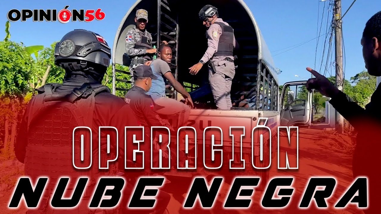 Operación “ Nube Negra” por los campos de San Francisco de Macorís
