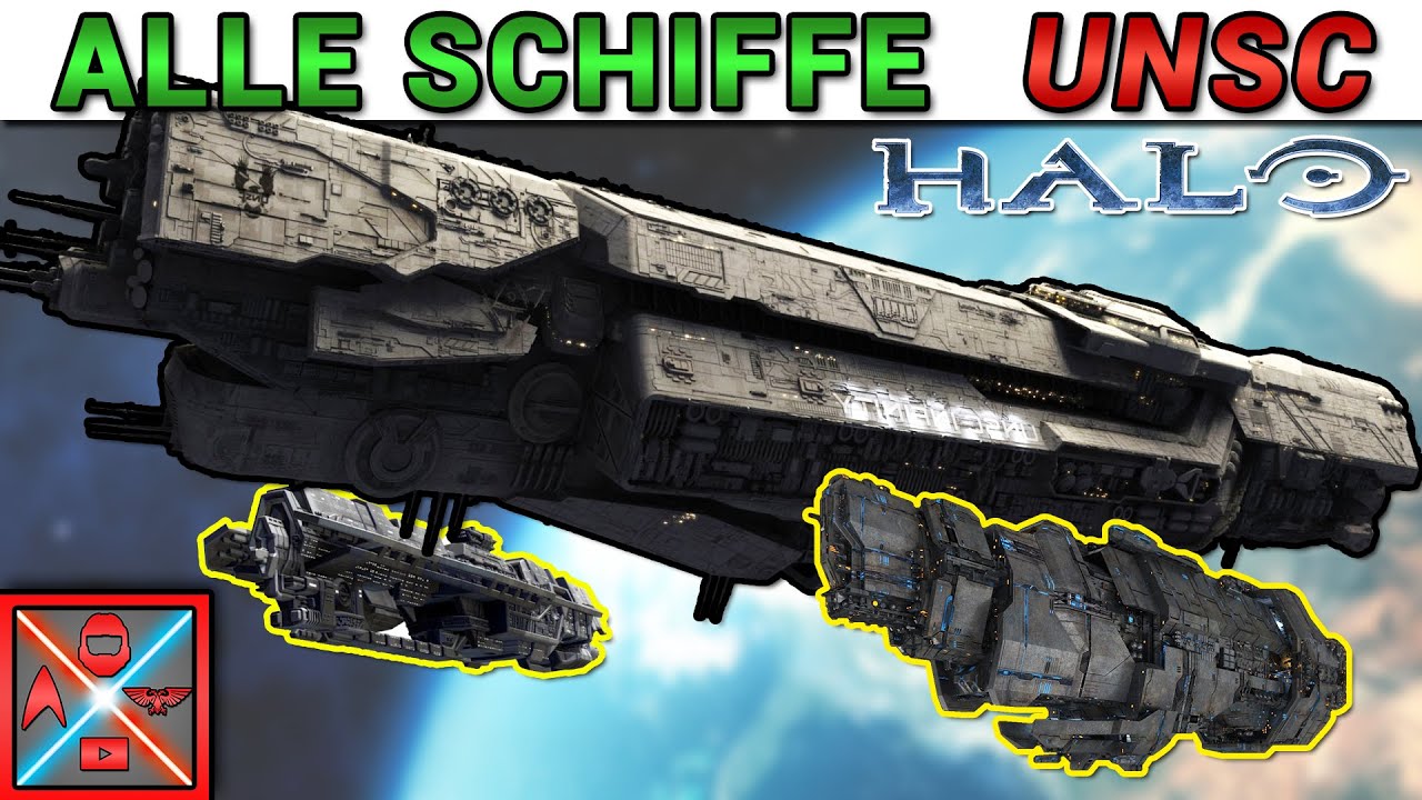 Alle SCHIFFE des UNSC - Halo erklärt