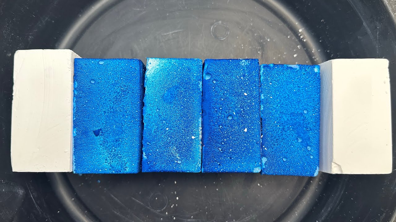 Blue Reformed & Fresh Blocks | ASMR Gym Chalk | Stress Relief | Sleep Aid