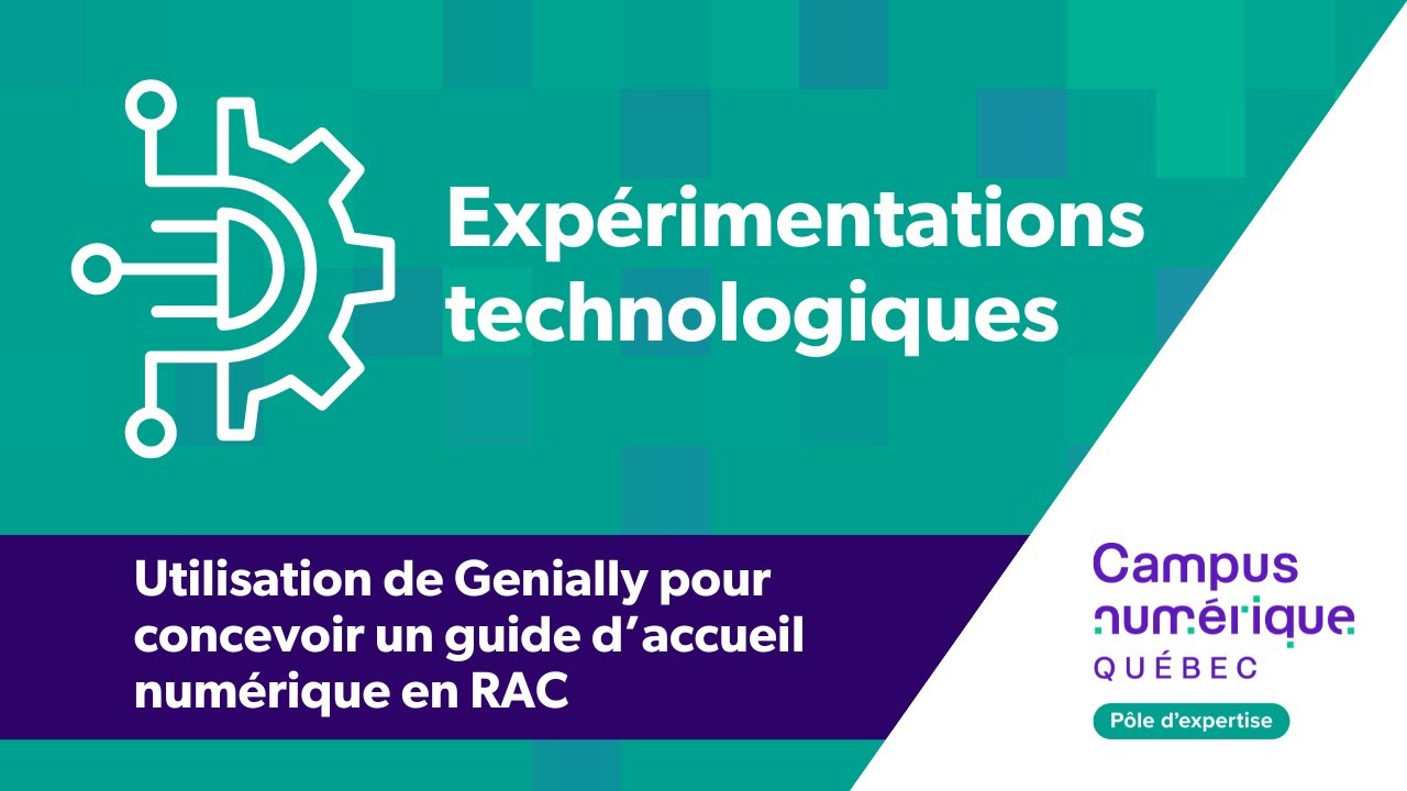 Utilisation de Genially pour concevoir un guide d’accueil numérique en RAC